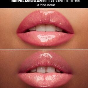 Dripglass Glazed High Shine Lip Gloss Color: Pink Mirror